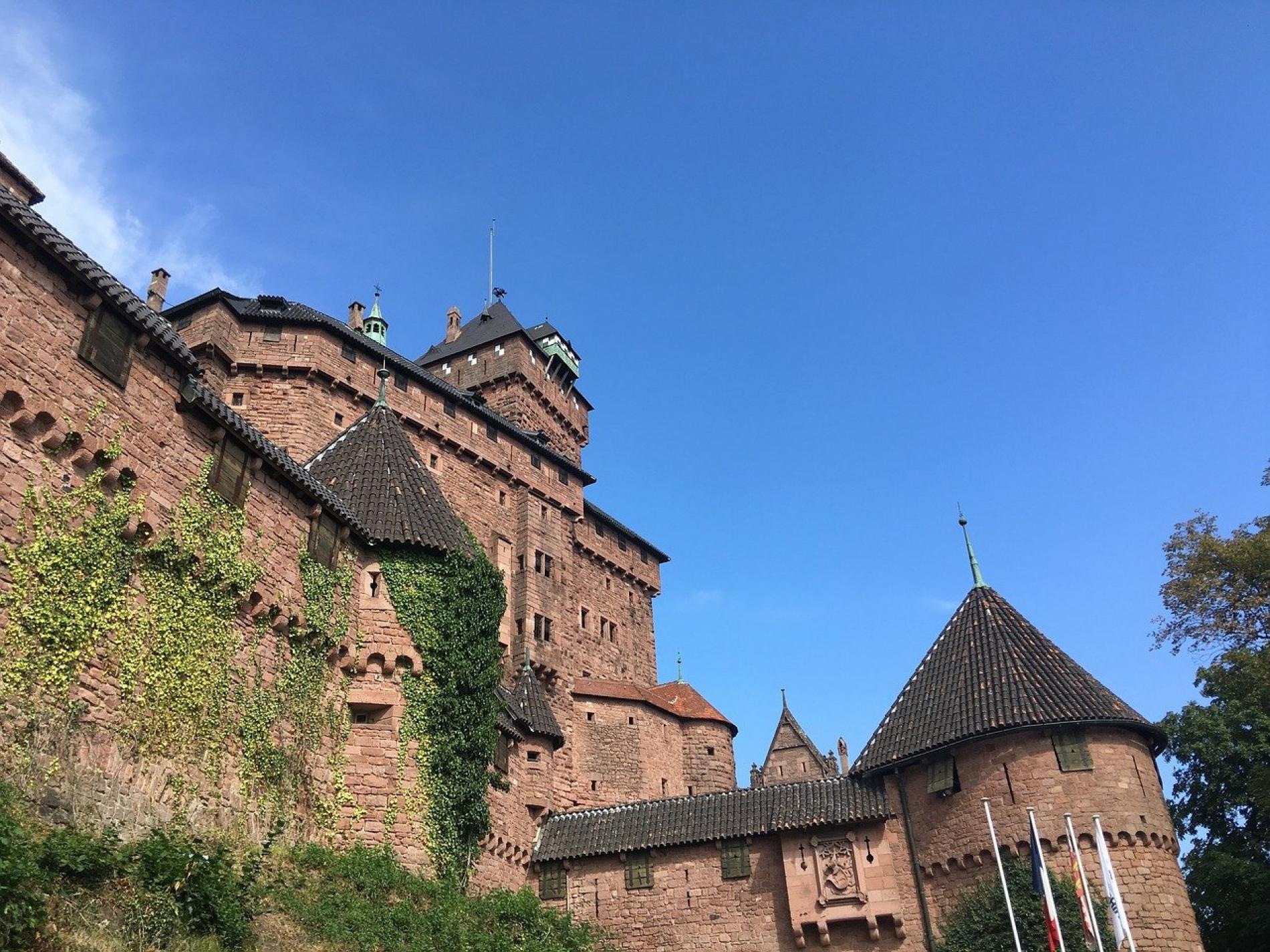 The fortified castles of Alsace