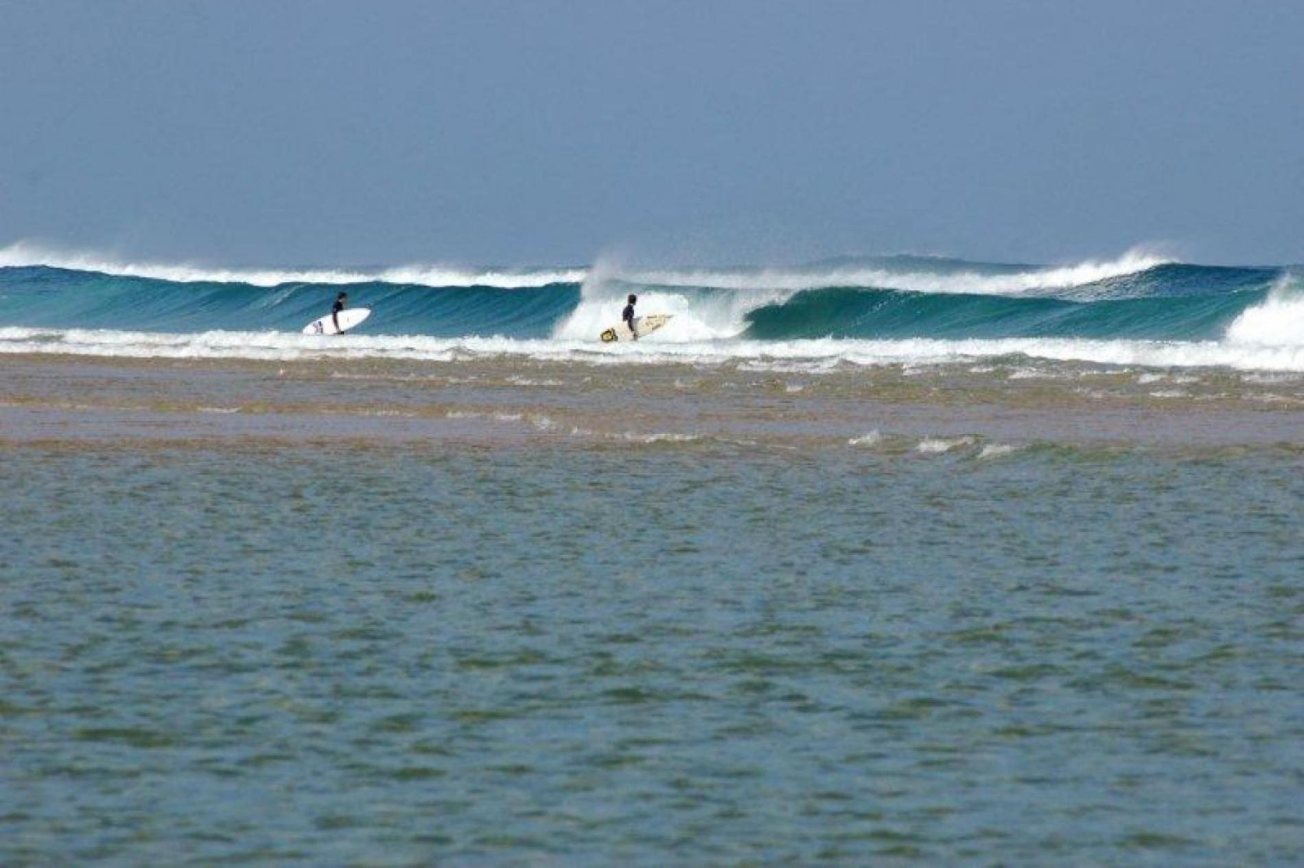 Session de surf