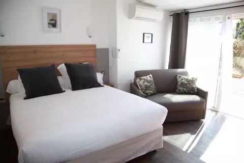 Chambre double climatisée