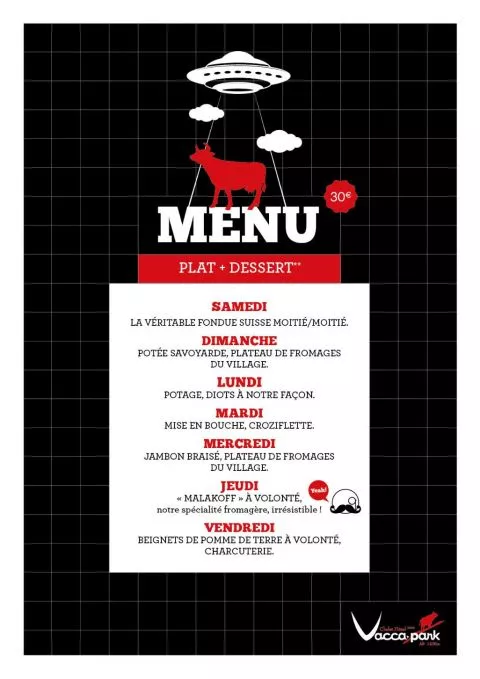 image MENUS du Soir : plat/dessert à 30€ ! Tous les soirs une de nos spécialités au menu...