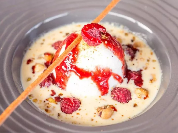   Dessert menu