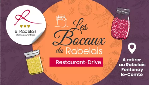 Menu, Les Bocaux du Rabelais, Restaurant-Drive
