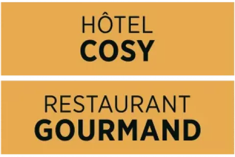 Logo Logis Hôtel Cosy la Fenière, LA BOUILLADISSE