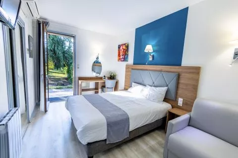 Nos 21 chambres calmes et confortables