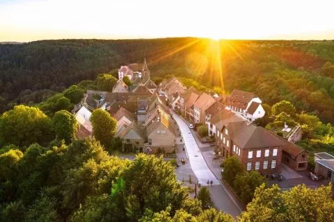 La Petite-Pierre, un village médiéval en Alsace