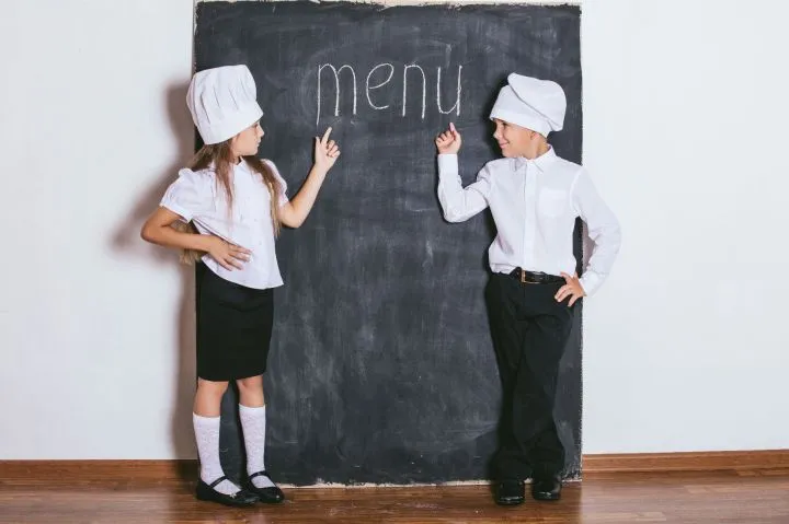   Menu enfant , menu v&eacute;g&egrave;tarien et menu week-end