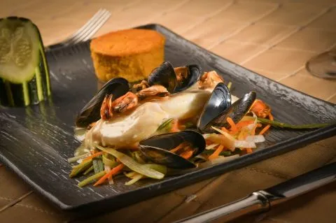 image Restaurant du Manoir de l'Acherie, à 2km de Villedieu-les-Poêles