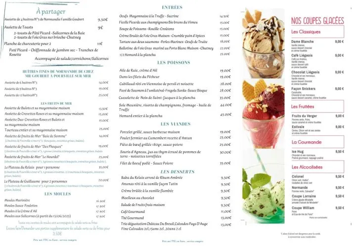   Carte Terrasse