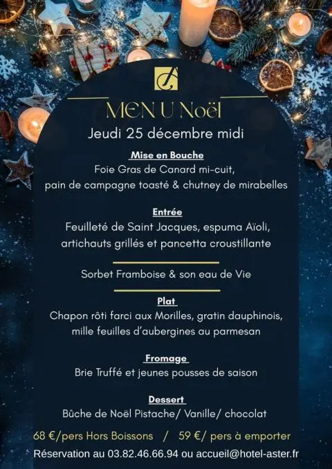 image Menu de Noël
