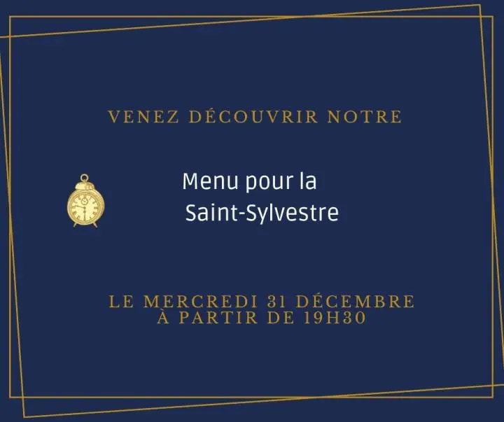   Menu de le Saint-Sylvestre