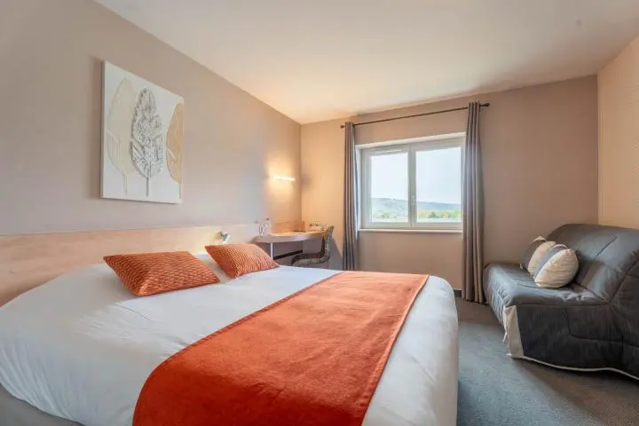 image Chambres avec vue sur le Rhône