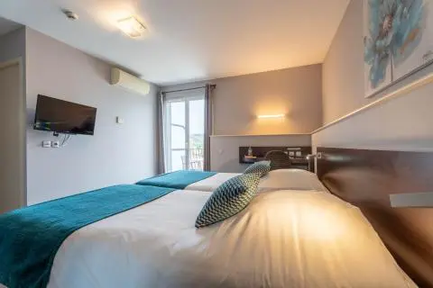 image Les chambres*** avec vue sur le Rhône