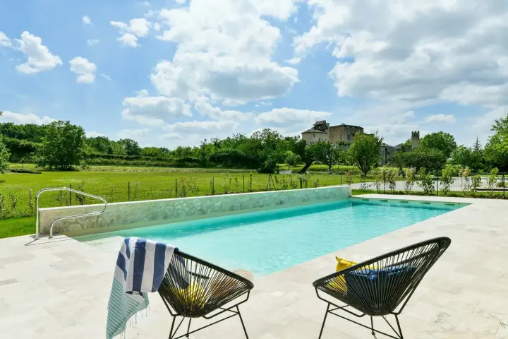 image Hotel avec piscine dans le Le Gers