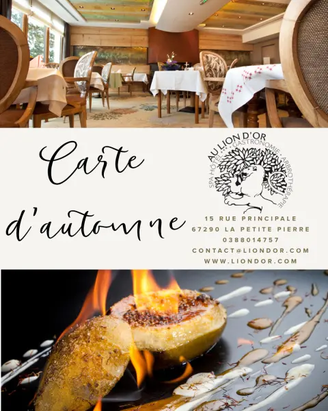 image Carte du Restaurant