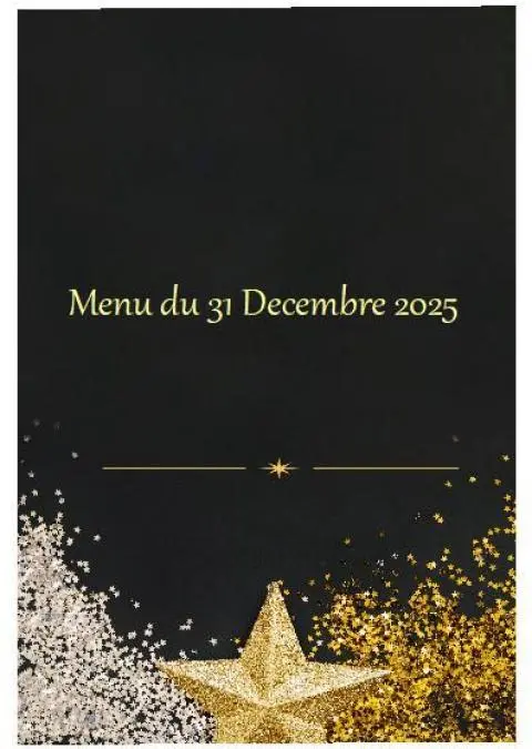 Repas du 31 Décembre 2025