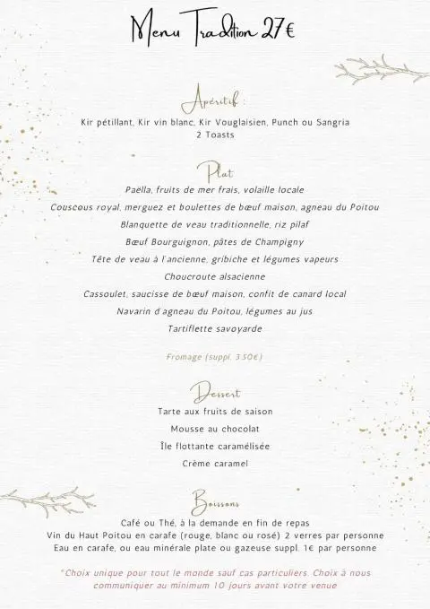 image Menu de Groupe