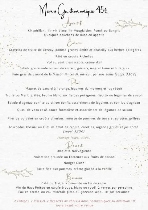 image Menu de Groupe