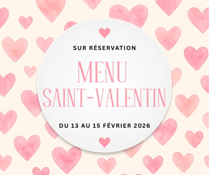   MENU SAINT-VALENTIN