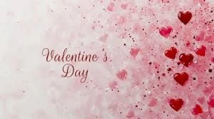   Menu de la Saint-Valentin servi au Restaurant