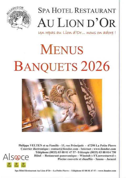 image Suggestions de menus : repas de f&ecirc;te / affaires / banquets