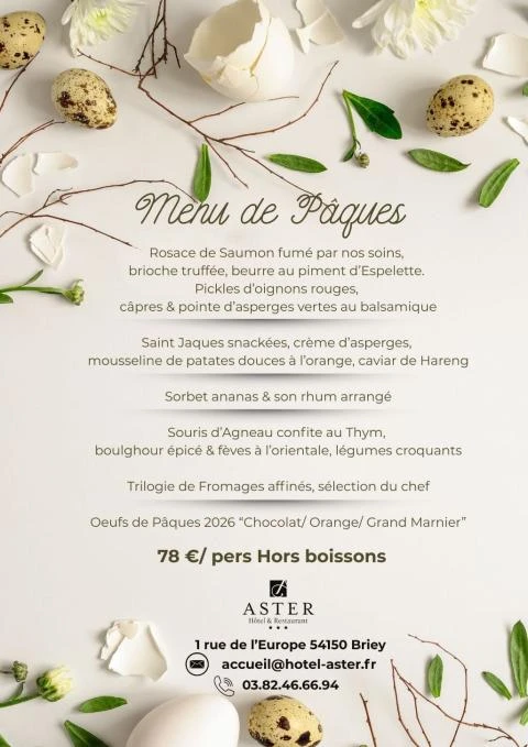 image Menu de P&acirc;ques