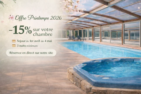  OFFRE PRINTEMPS  A PRIX REDUIT             (à partir de 3 nuits et +)