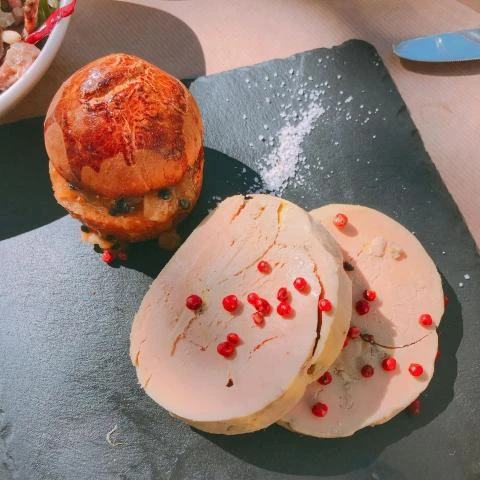 image FOIE GRAS ET SAUMON FUME A EMPORTER