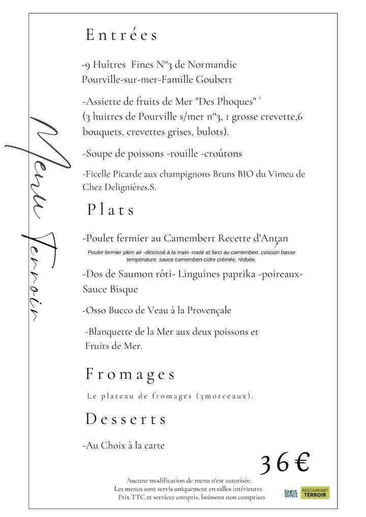   Local menu