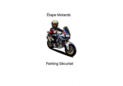 étape motard