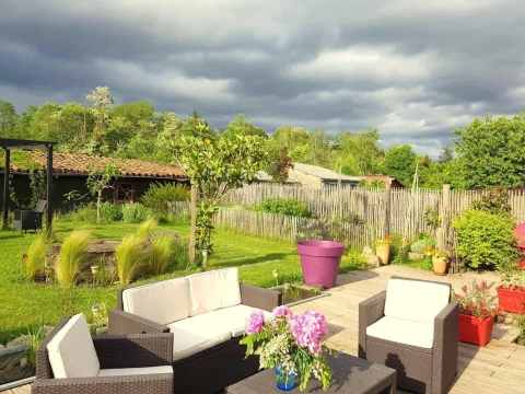 imageCertaines chambres avec vue sur le jardin