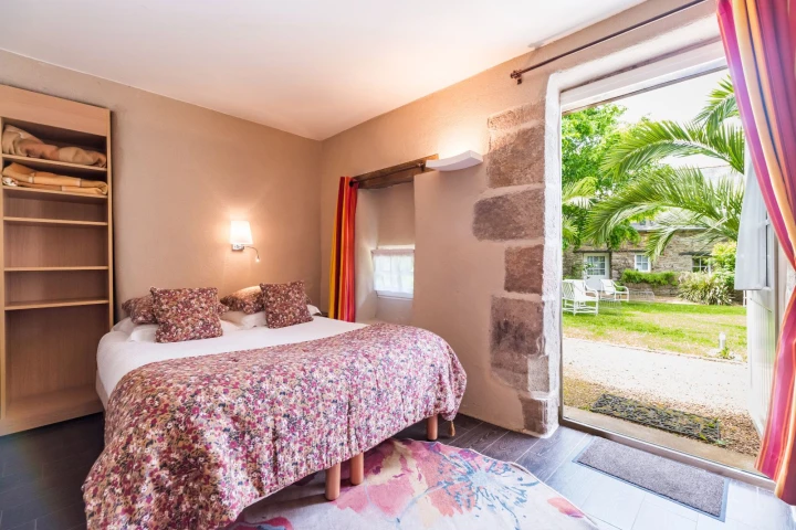 image Chambre de l'hotel de charme le Kastell Dinec'h