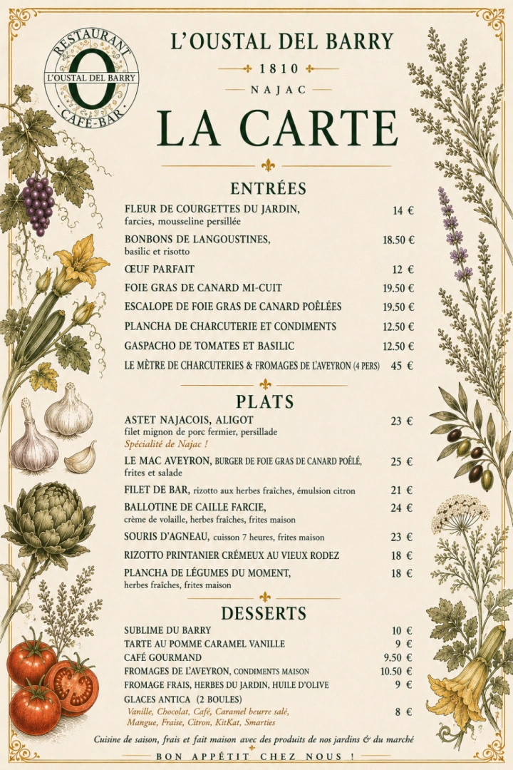   La Carte