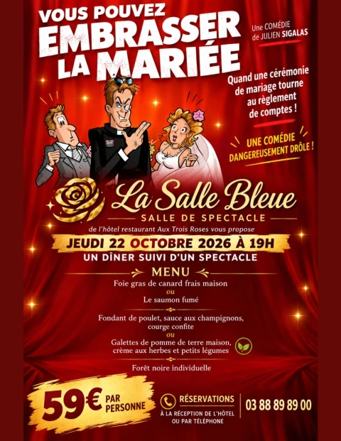 Dîner spectacle jeudi 22 octobre 2026