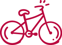 Local secure bicycle picto